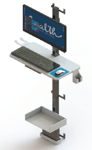 ESTAÇÃO DE TRABALHO PARA PAREDE - TC